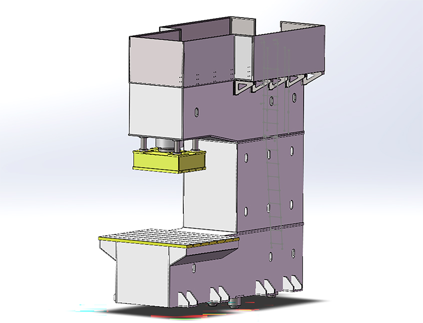 single columns hydraulic press